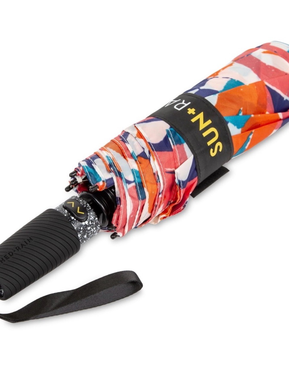 Collapsible Umbrella - Colorful Abstract Print